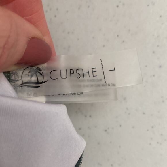 CUPSHE Ruffle Lace-up Monokini - Picture 4 of 5